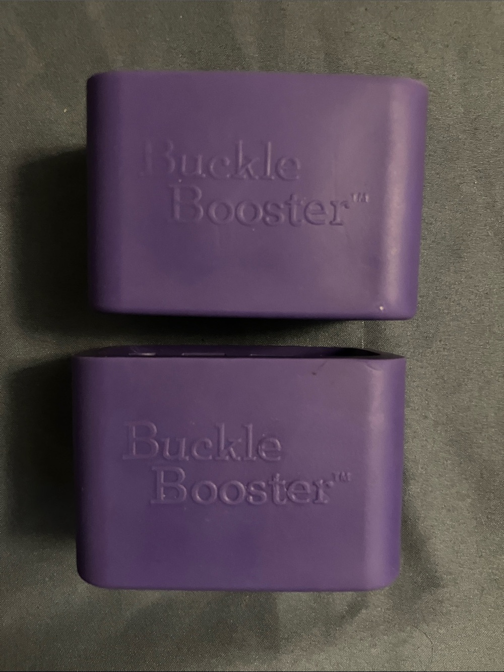 Buckle Booster Seat Belt Holders x2